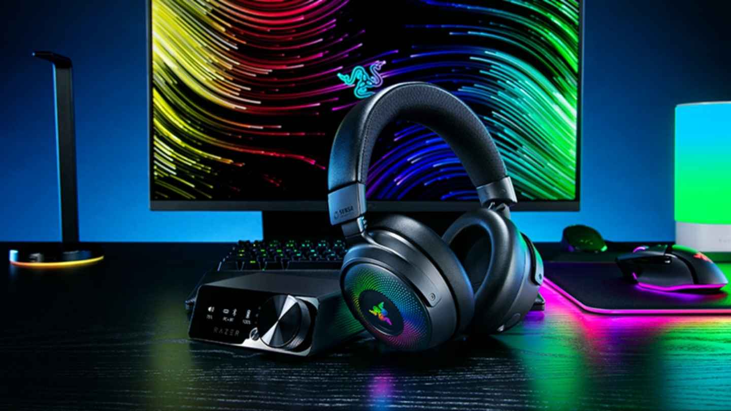 Razer anuncia novo Kraken e almofada gamer com feedback háptico