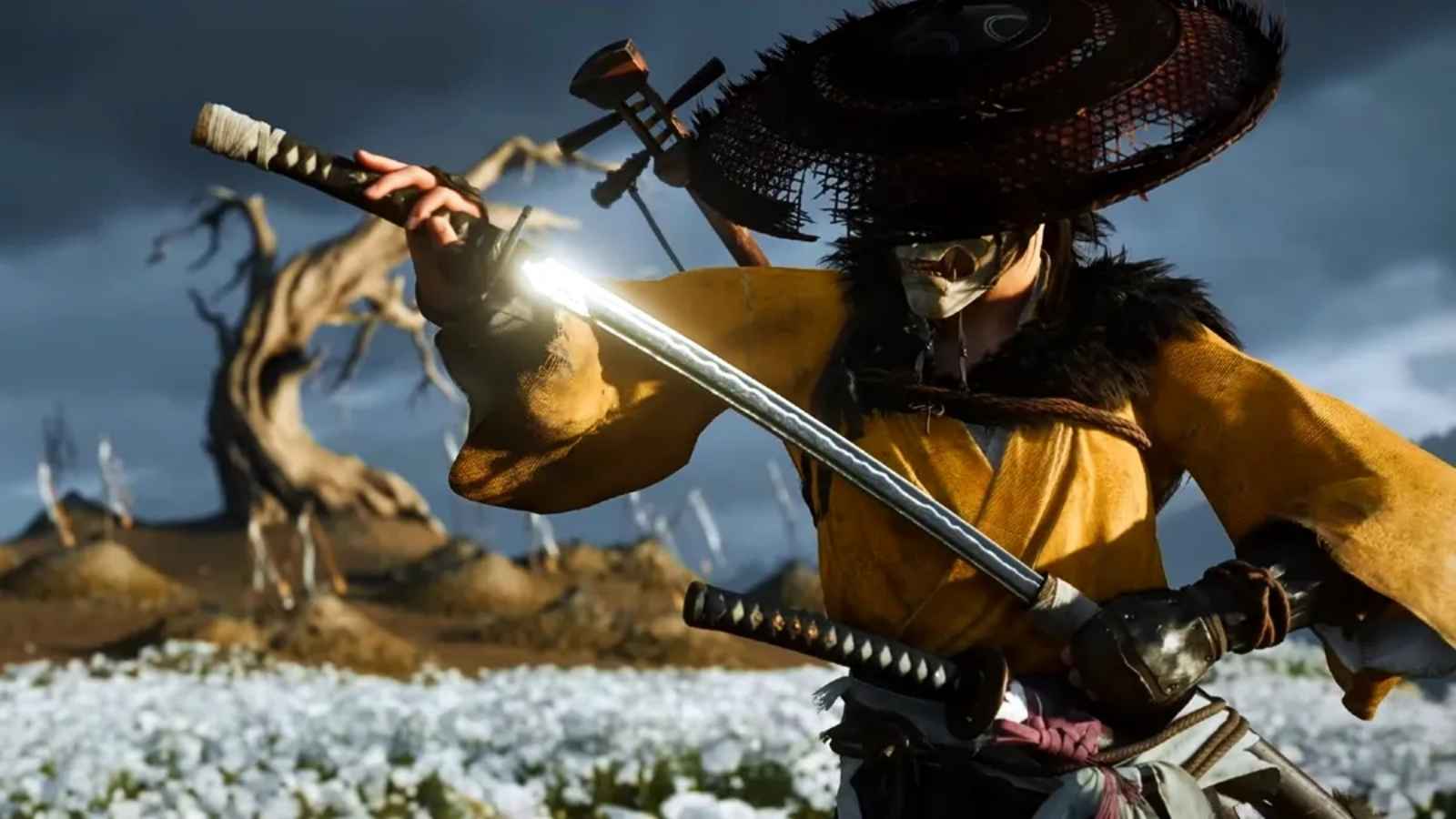 Ghost of Yotei terá armas de fogo e diversas espadas