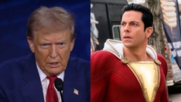 Zachary Levi, o Shazam, apoia formalmente Donald Trump para a presidência dos EUA