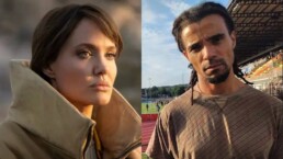 A atriz Angelina Jolie e o rapper Akala - Foto: Reprodução