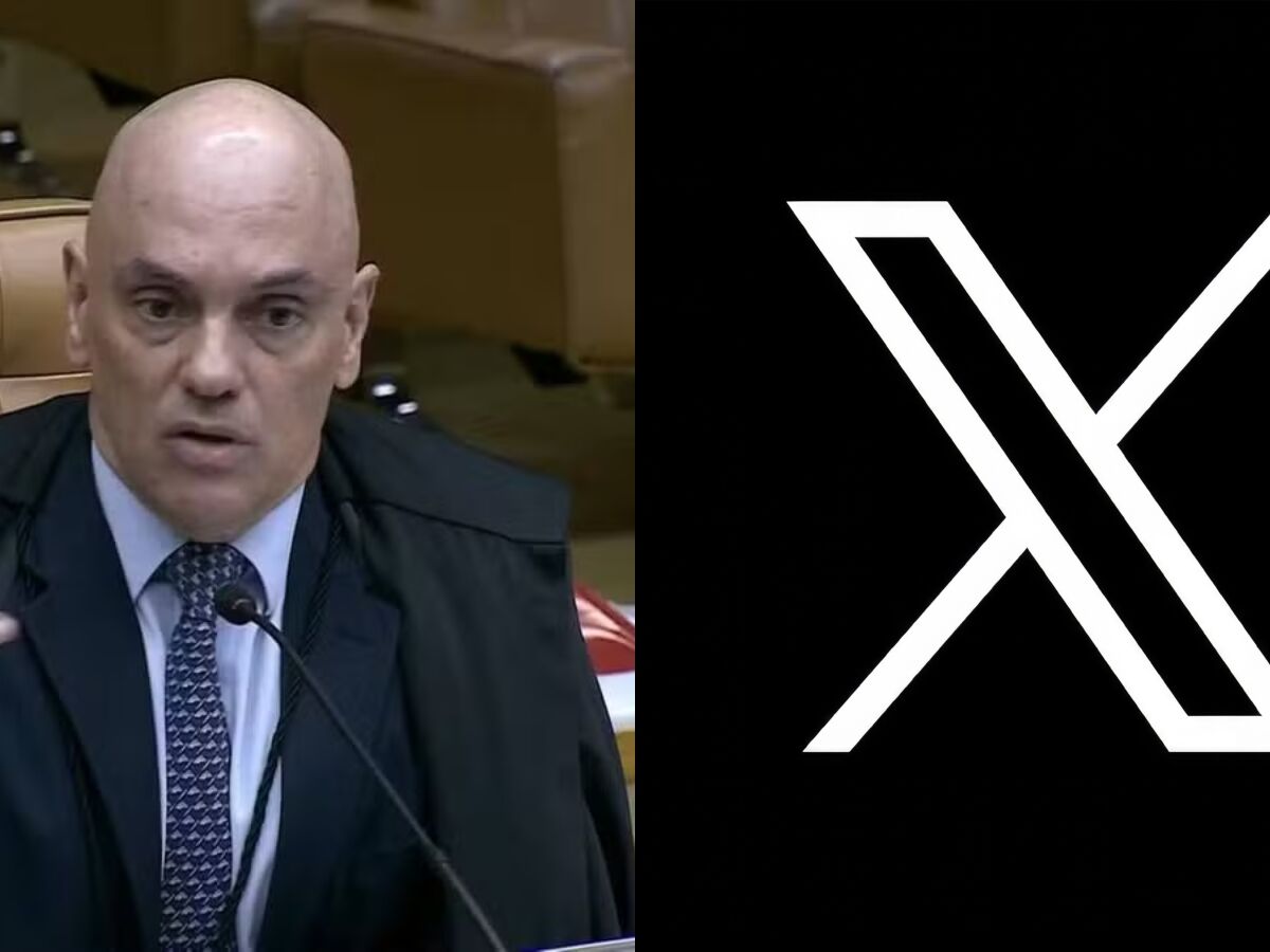 Alexandre de Moraes aponta erro do X/Twitter - Foto: TV Justiça / X