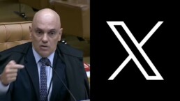 Alexandre de Moraes aponta erro do X/Twitter - Foto: TV Justiça / X