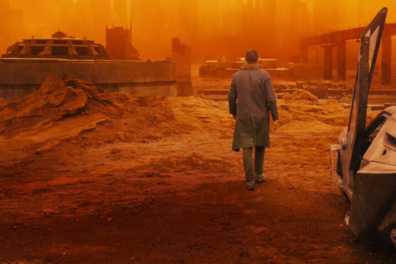 Cena de Blade Runner 2049 plagiada por Elon Musk - Foto: Warner Bros.