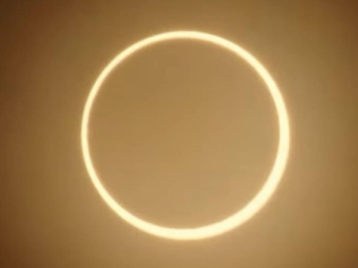 Eclipse anel de fogo em outubro de 2023 em Canaã dos Carajás (PA) – Foto: Marcelo Domingues (CASB)
