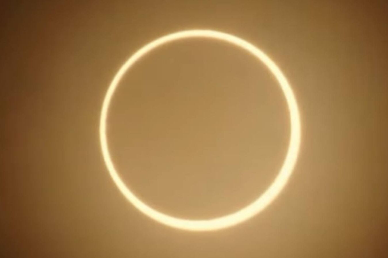 Eclipse anel de fogo em outubro de 2023 em Canaã dos Carajás (PA) – Foto: Marcelo Domingues (CASB)