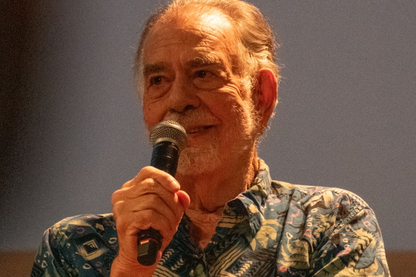 Francis Ford Coppola na sessão de Megalopolis em São Paulo - Foto: Divulgação - Mariana Atallah