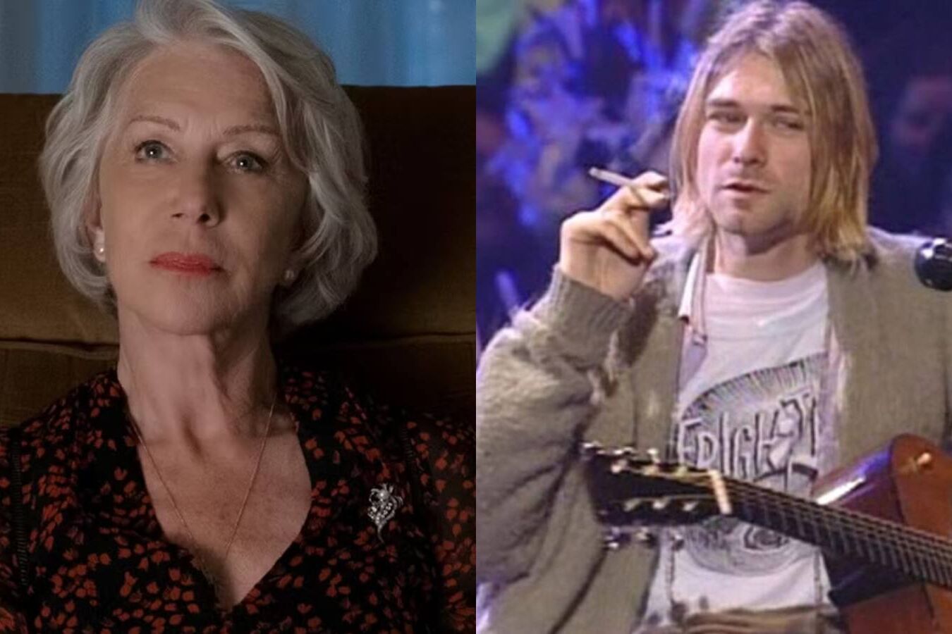 Helen Mirren falou sobre Kurt Cobain - Foto: MTV / Reprodução