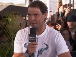 Rafael Nadal se aposenta do tênis - Foto: Tennis Channell
