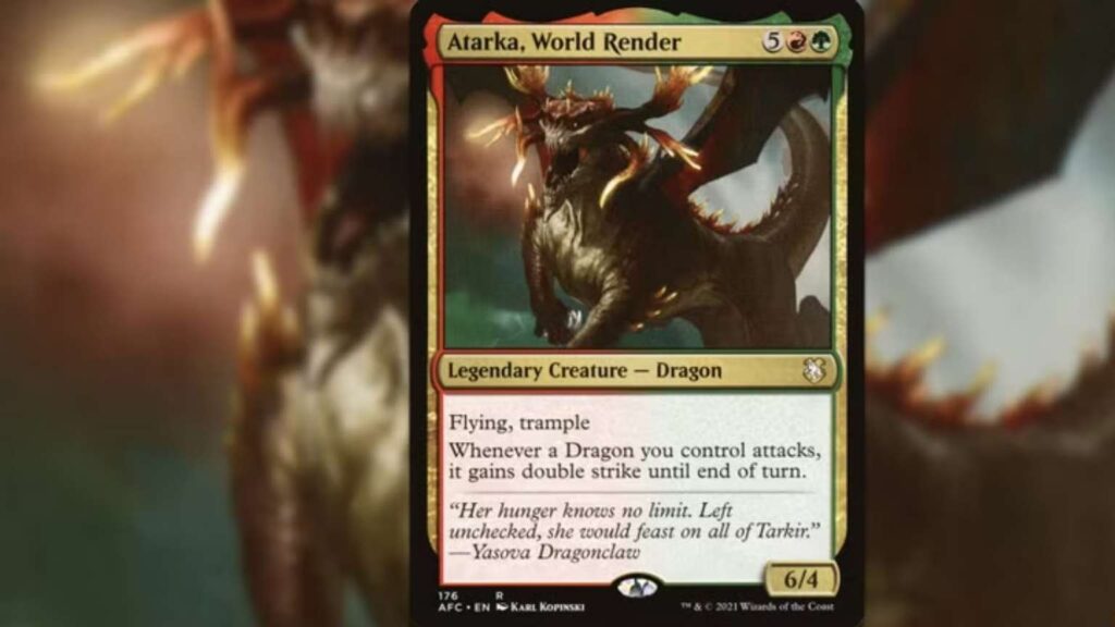 Os melhores comandantes Dragões em Magic: The Gathering