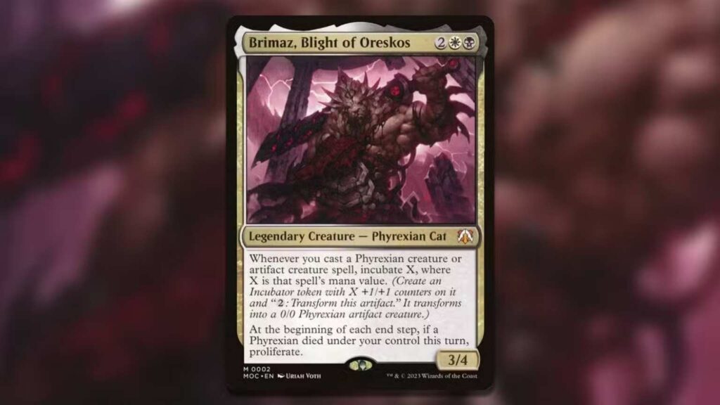 Os melhores comandantes Phyrexianos em Magic: The Gathering