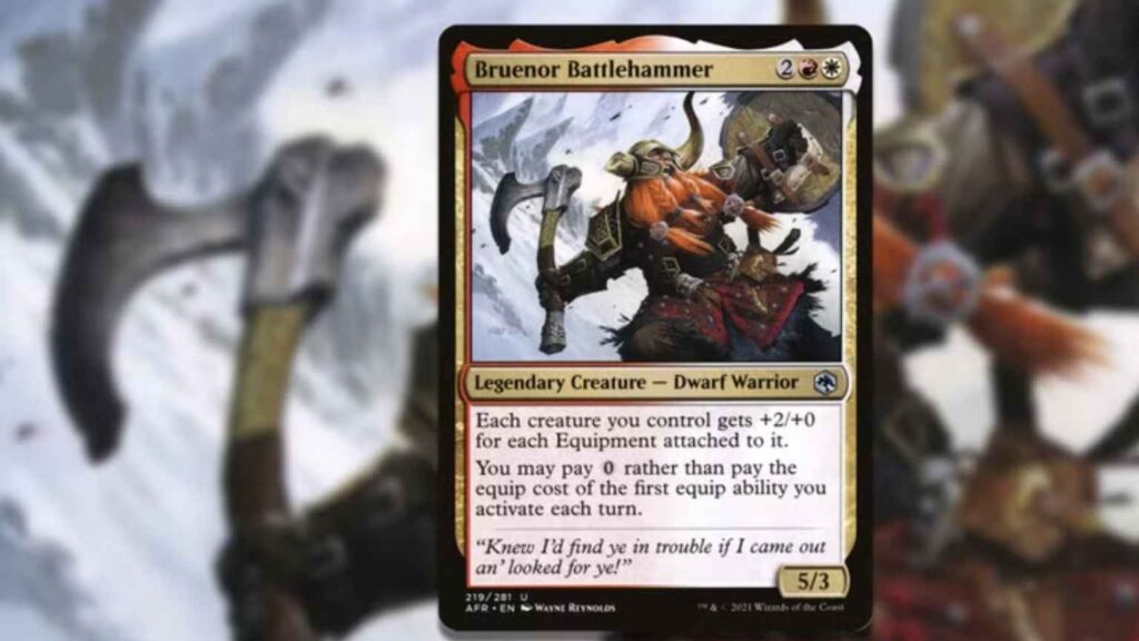 Os melhores comandantes Anões de Magic: The Gathering