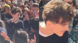 Timothée Chalamet comparece a competição de sósias e causa tumulto