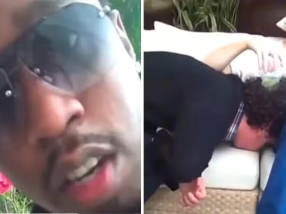 Vídeo tenebroso mostra Diddy zoando de DJ desmaiado em sofá
