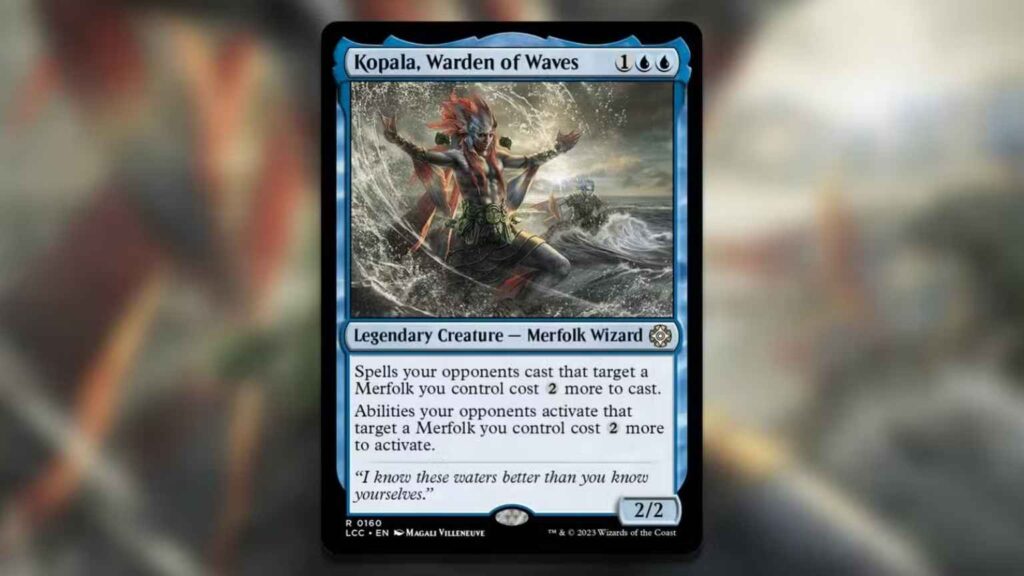 Os melhores comandantes Tritão de Magic: The Gathering