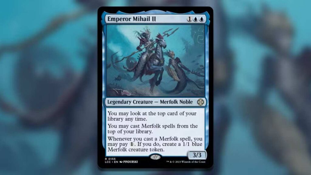 Os melhores comandantes Tritão de Magic: The Gathering