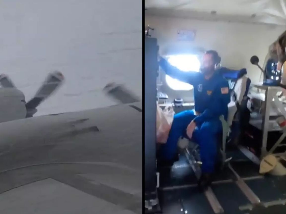 Caçadores de tornados capturam imagens assustadoras de furacão Milton