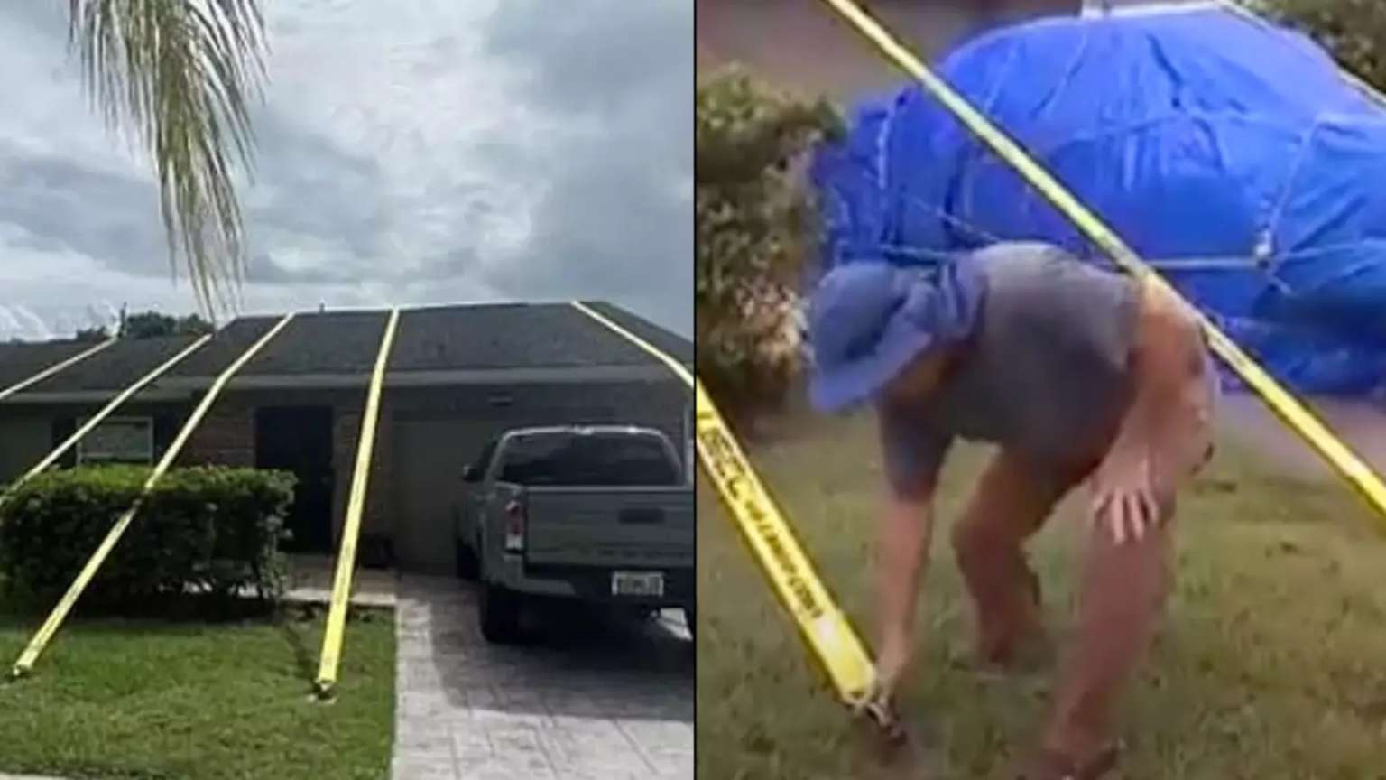 História viral do homem que amarrou casa antes do furacão Milton passar tem final feliz