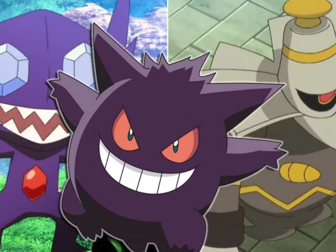 Os melhores e mais fortes pokémon do tipo fantasma