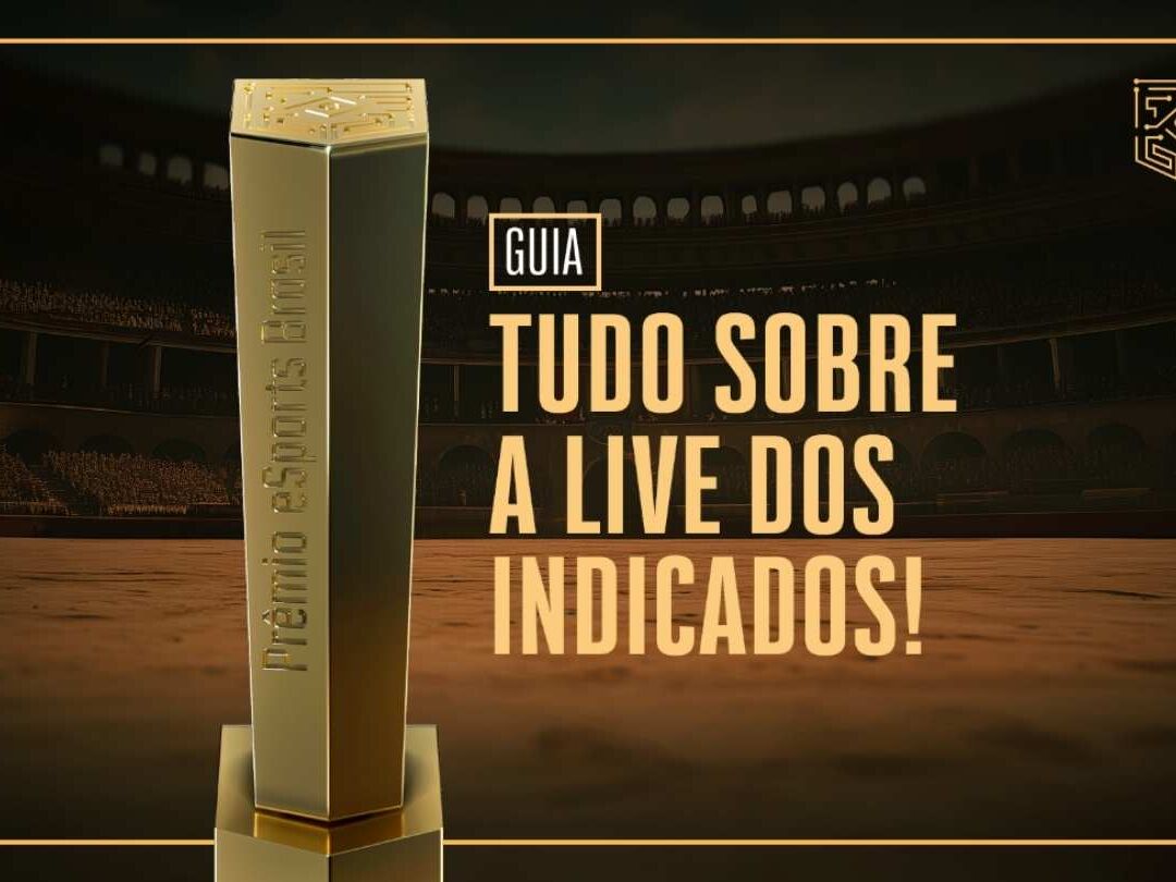 Prêmio eSports Brasil anunciará indicados desse ano em grande live no dia 3 de outubro