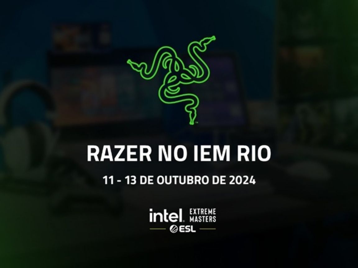 Razer marca presença nos playoffs do IEM Rio de Counter-Strike 2 com atividades especiais