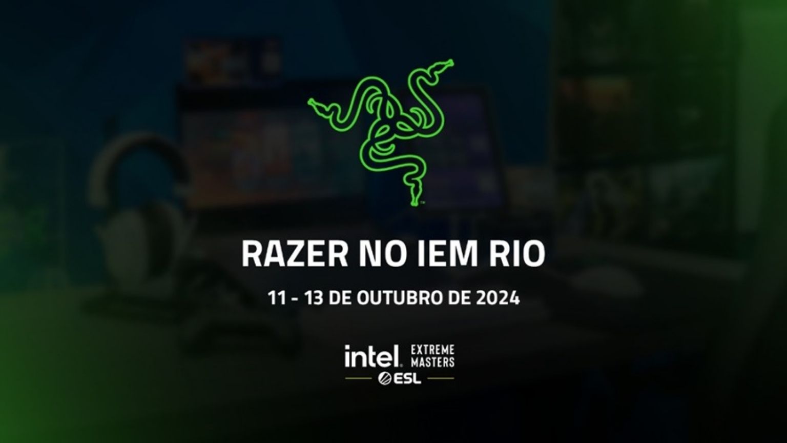 Razer marca presença nos playoffs do IEM Rio de Counter-Strike 2 com atividades especiais