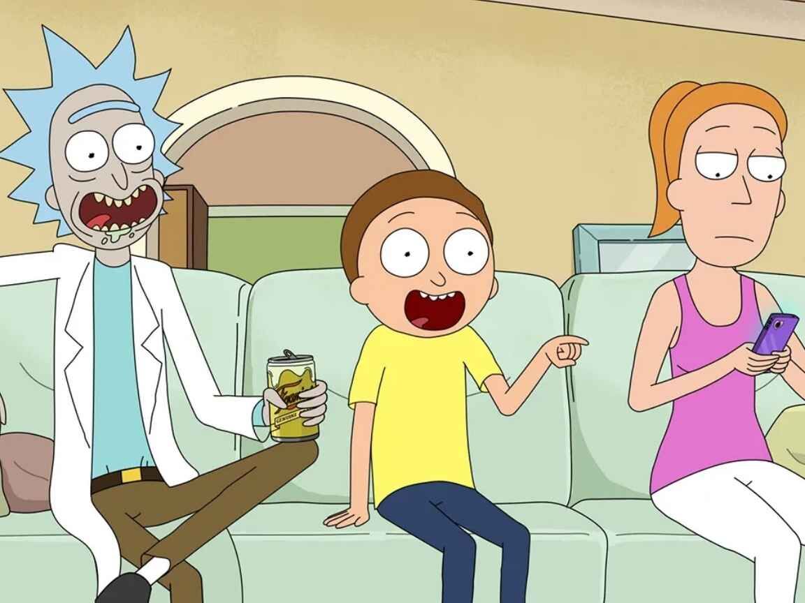 Rick e Morty foi renovada até a 12ª temporada
