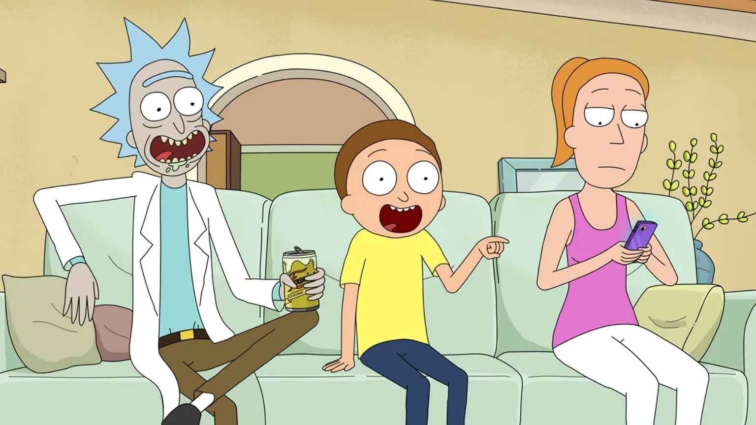 Rick e Morty foi renovada até a 12ª temporada