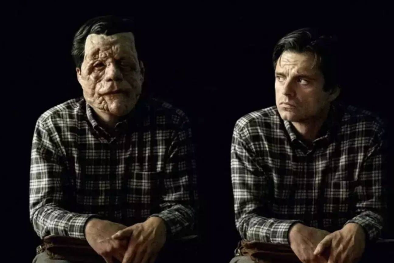Sebastian Stan se sentiu isolado ao gravar filme interpretando personagem desfigurado