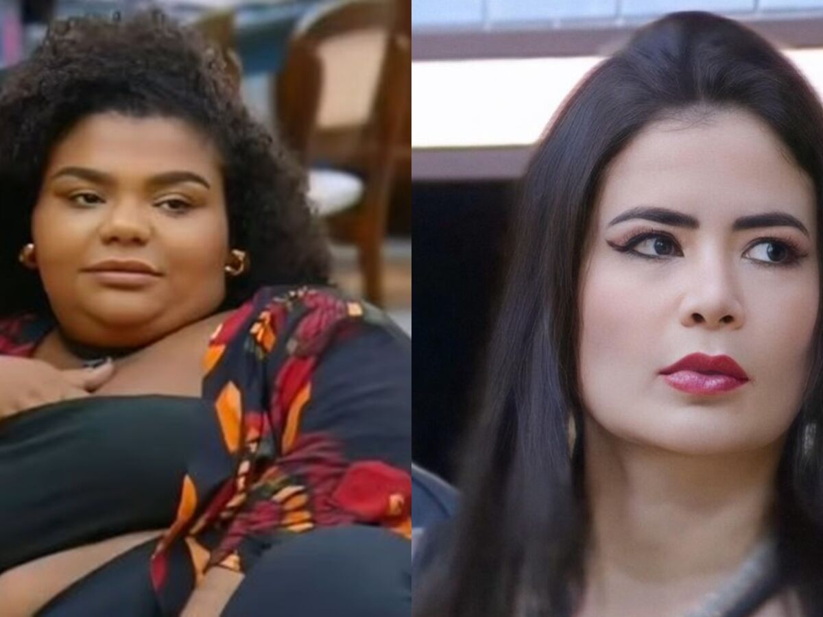 Flora e Vanessa em A Fazenda16 - Foto: Reprodução / Instagram @floracruzoficial @euvanessa.carvalho / Record