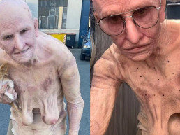 Demi Moore irreconhecível nos bastidores de A Substância - Foto: Instagram
