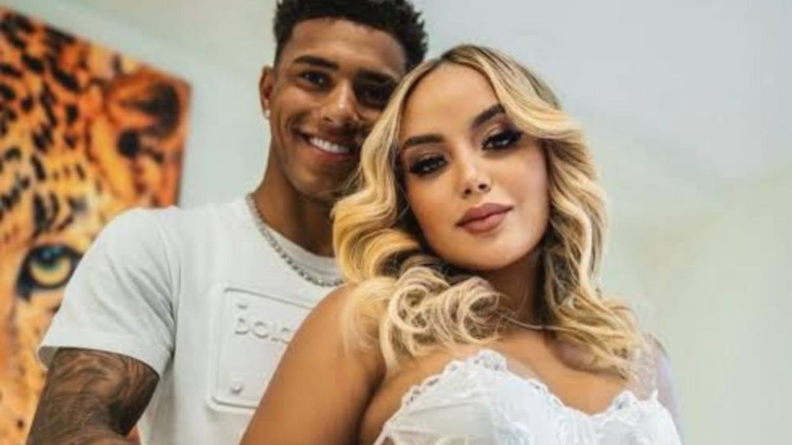 Ingrid Lima com Vinicius Duarte; filha da influencer não é de Vinicius Tobias - Foto: Instagram