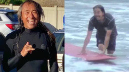 Kenji Miyauchi foi vítima de um ataque de tubarão no Havaí - Foto: YouTube