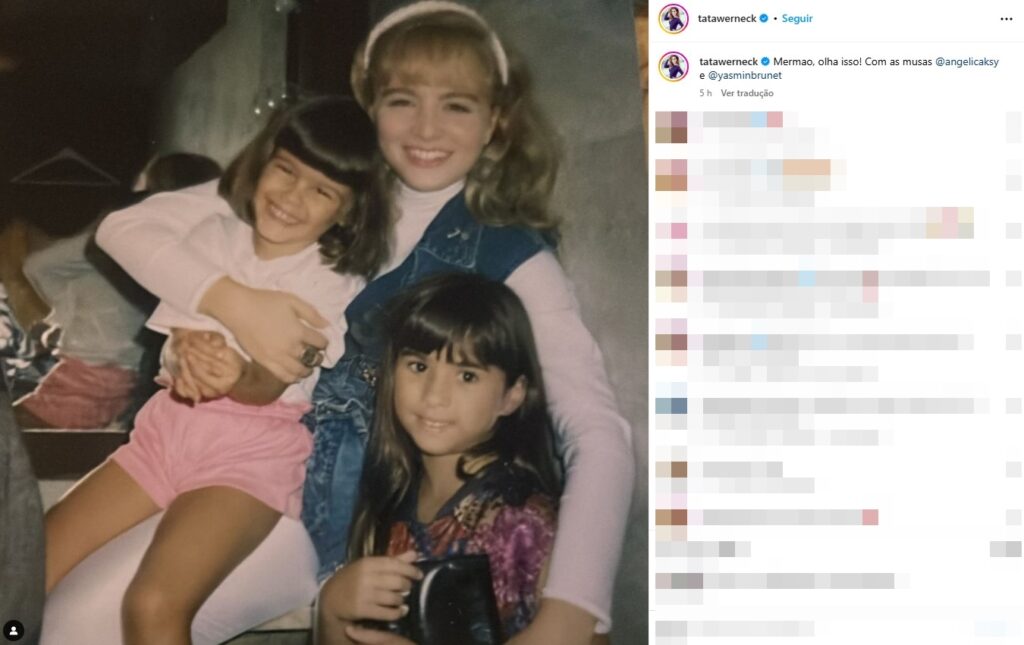Foto: Reprodução / Instagram @tatawerneck