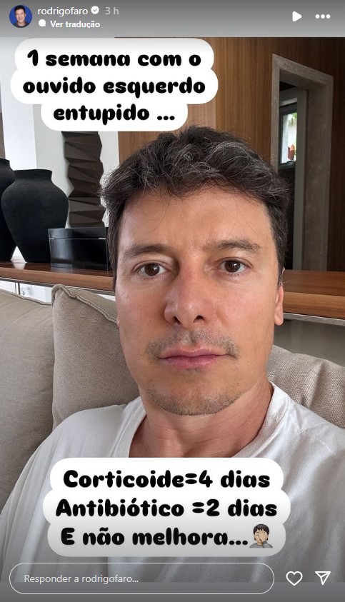 Foto: Reprodução / Instagram @rodrigofaro