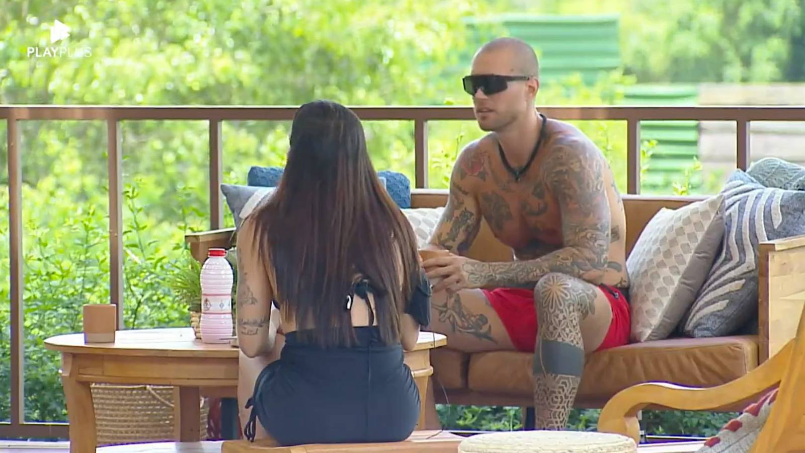 Yuri conversa com Luana sobre pedido de desculpas de Albert em A Fazenda 16 - Foto: Record