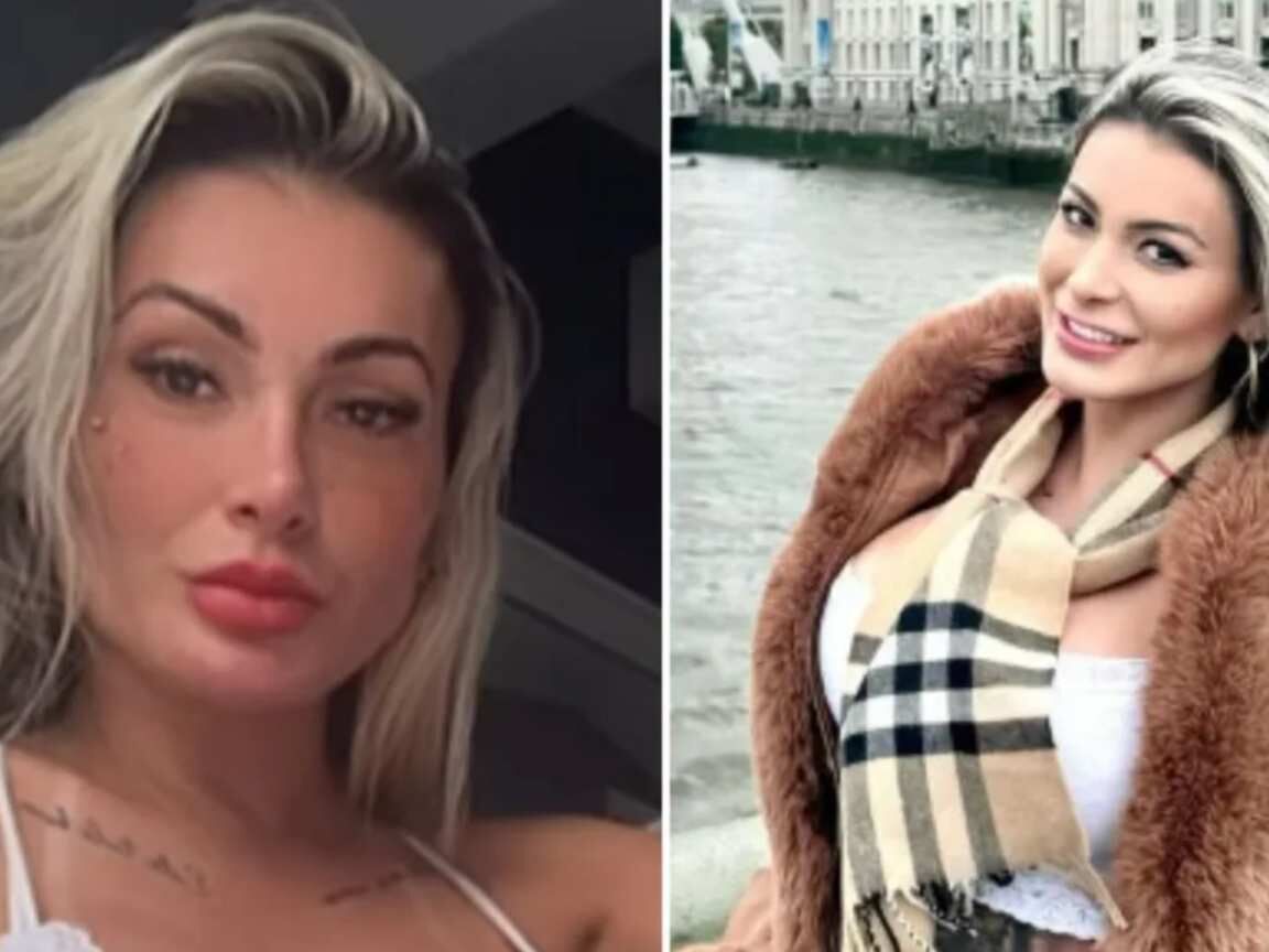 Andressa Urach vai parar no hospital após gravação com 8 homens ao mesmo tempo
