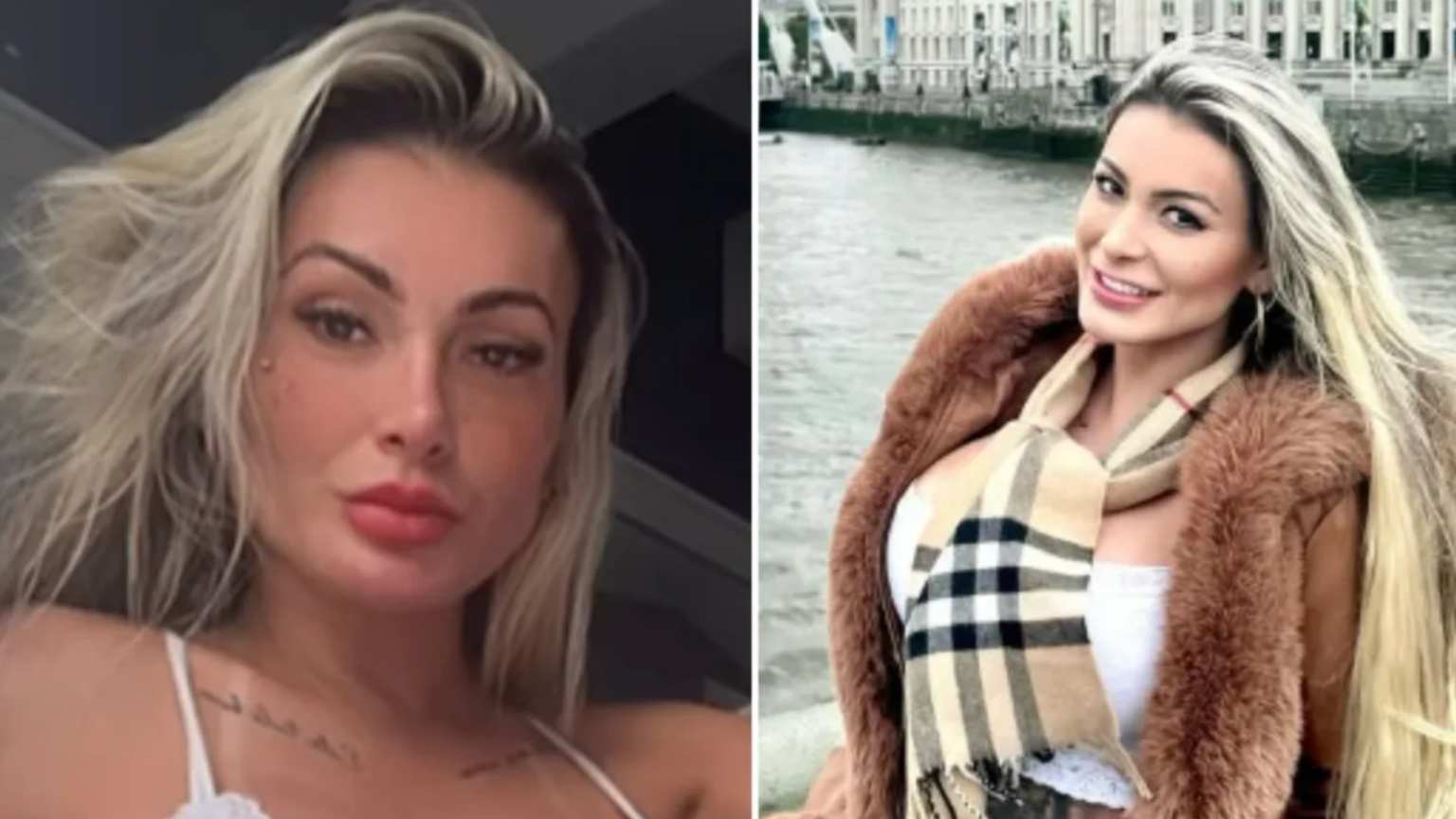 Andressa Urach vai parar no hospital após gravação com 8 homens ao mesmo tempo