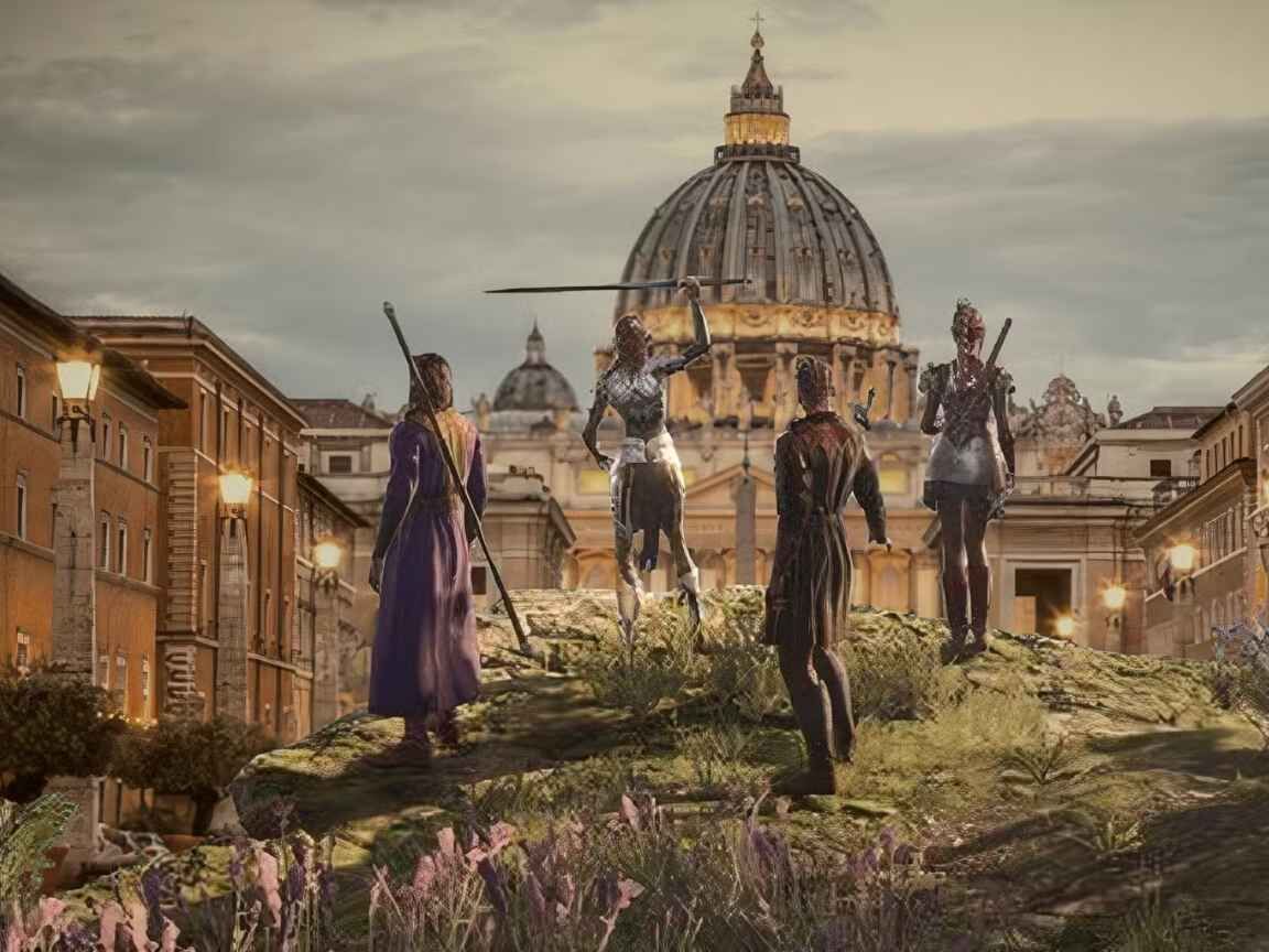 Pelo menos 2 pessoas estão jogando Baldur's Gate 3 no Vaticano