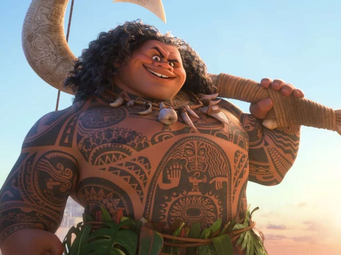 Dwayne Johnson admite uso de traje musculoso para viver Maui em remake de Moana
