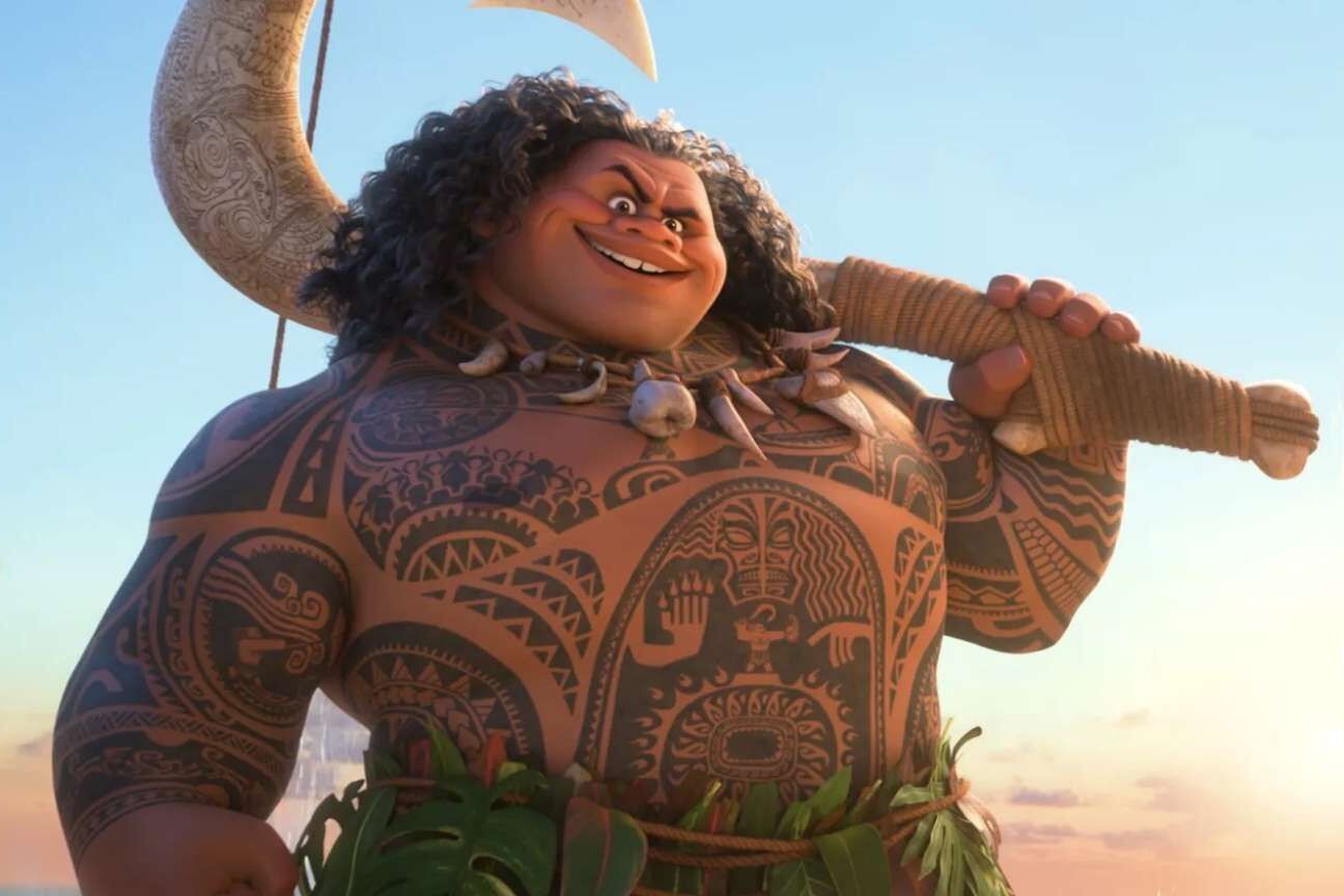 Dwayne Johnson admite uso de traje musculoso para viver Maui em remake de Moana