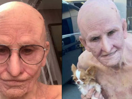 Demi Moore se fantasia de personagem de A Substância para Halloween 2024