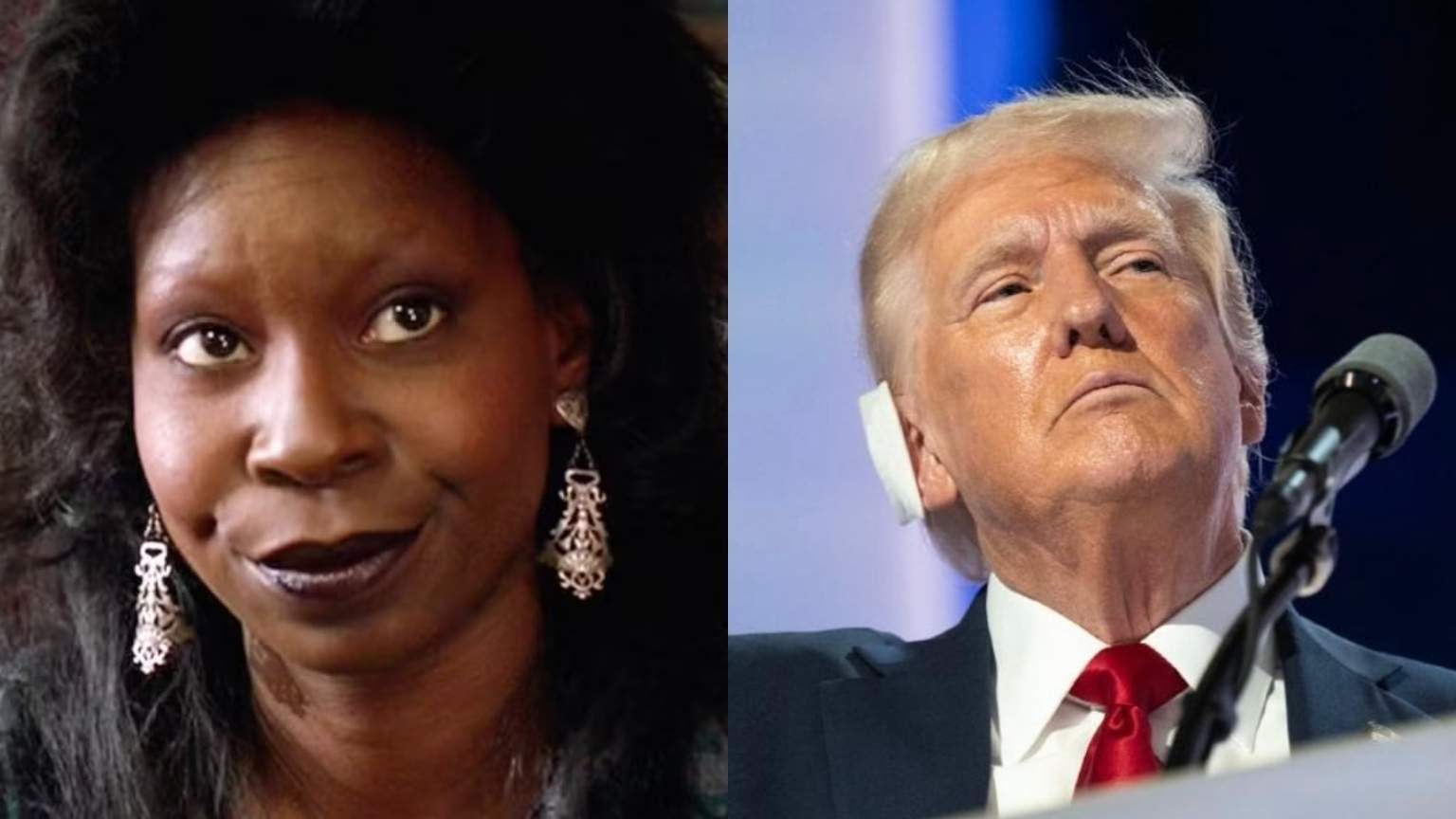 Whoopi Goldberg se recusa a dizer nome de Trump ao apresentar programa pós-eleição
