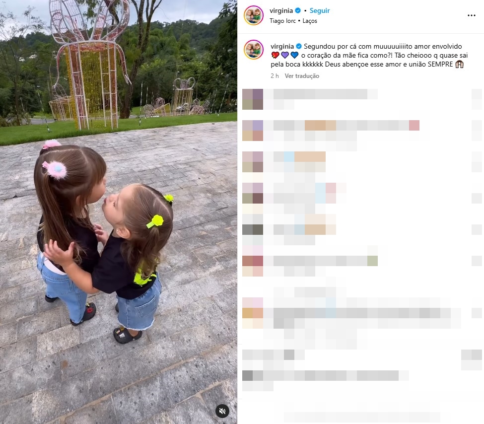 Foto: Reprodução / Instagram @virginia