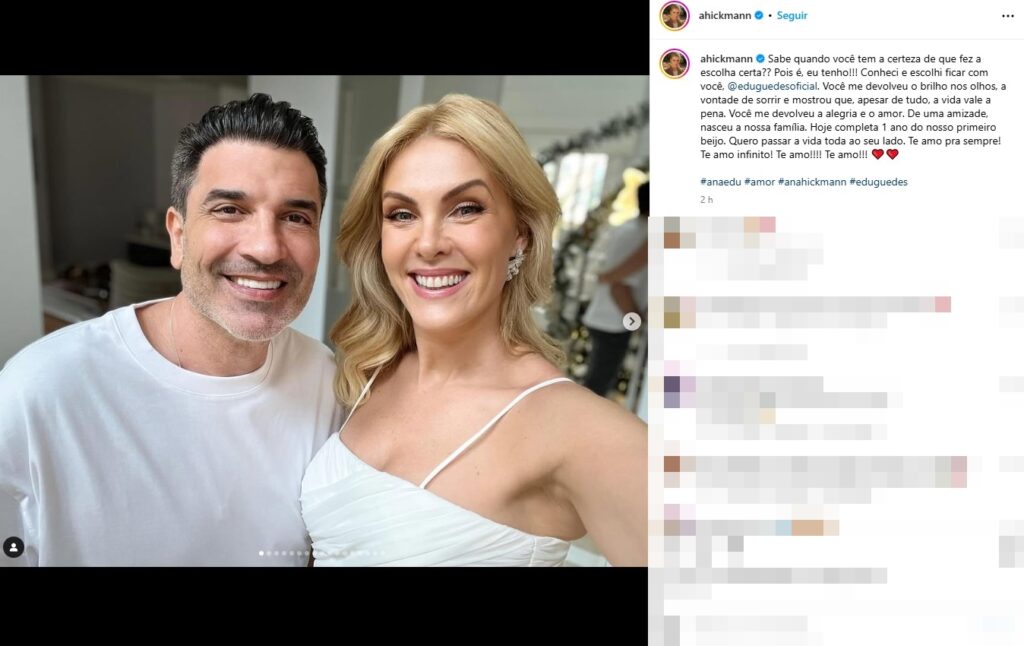 Reprodução / Instagram @ahickmann