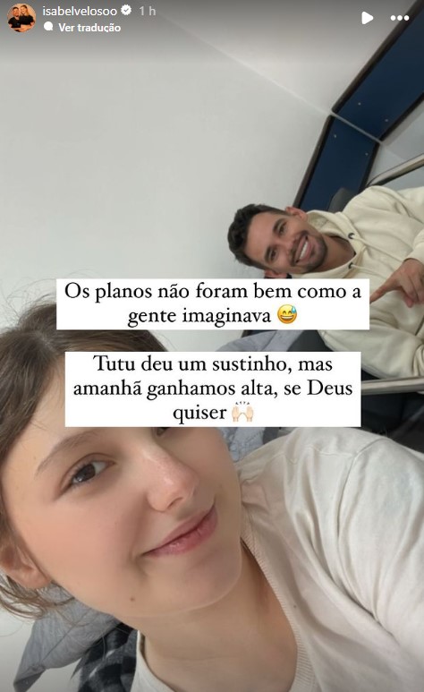 Foto: Reprodução / Instagram @isabelvelosoo