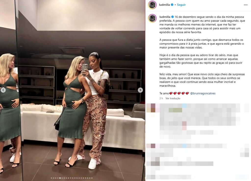 Reprodução / Instagram @ludmilla