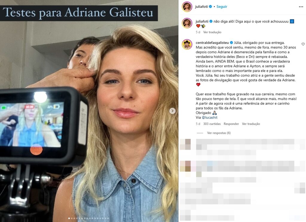 Foto: Reprodução / Instagram @juliafoti