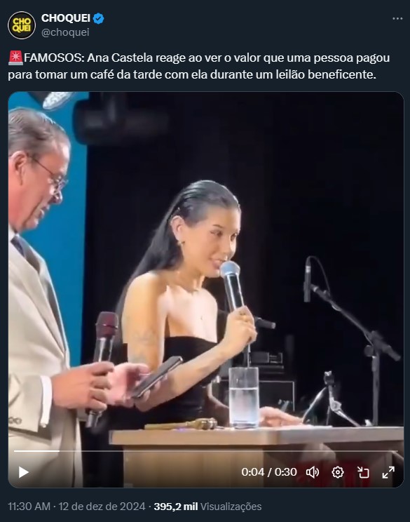 Foto: Reprodução / X @choquei