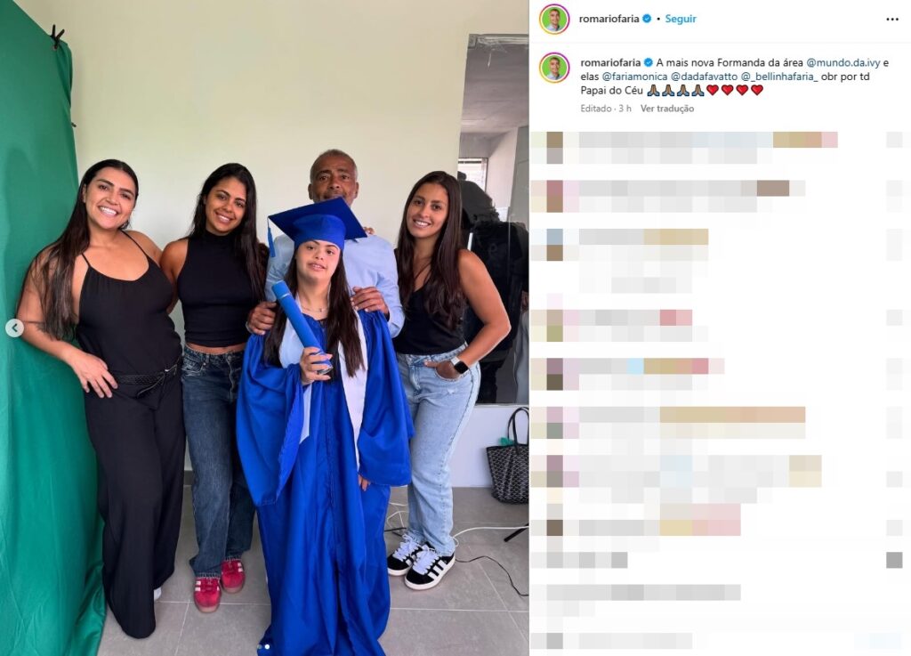 Reprodução / Instagram @romariofaria