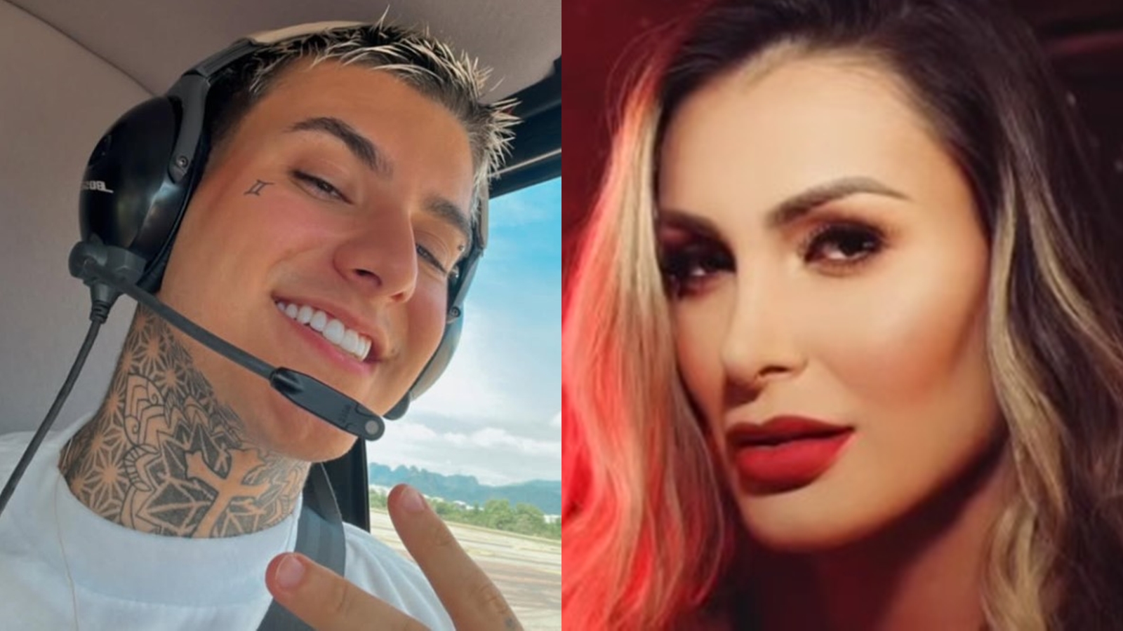 Arthur Urach e Andressa Urach - Foto: Reprodução / Instagram @arthururachoficial @andressaurachoficial